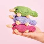 Stackable platypus Knitting Pattern