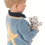 Summer Ice Cream and Starfish Motif Baby and Toddler Cardigans Knitting Pattern Knitting Pattern