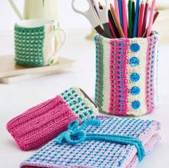 Stationery Set Knitting Pattern