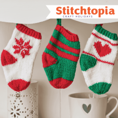 Mini Christmas Stockings Knitting Pattern Knitting Pattern