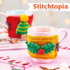 Christmas Mug Cosies Knitting Pattern