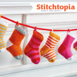 Christmas Stocking Bunting Knitting Pattern