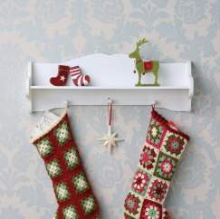 Crochet Christmas Stockings Knitting Pattern