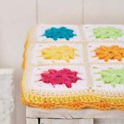 Stool Cover Knitting Pattern
