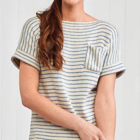 Stripe T-shirt Knitting Pattern