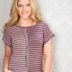 Stripe Top Knitting Pattern
