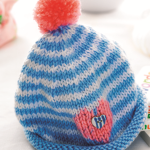 Stripy Baby Hat Knitting Pattern Knitting Pattern