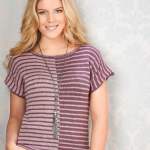 Stripy T-shirt Knitting Pattern