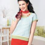 Stripy T-shirt Knitting Pattern
