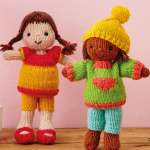 Dress Up Dolls and Dolls’ Clothes Knitting Pattern Knitting Pattern