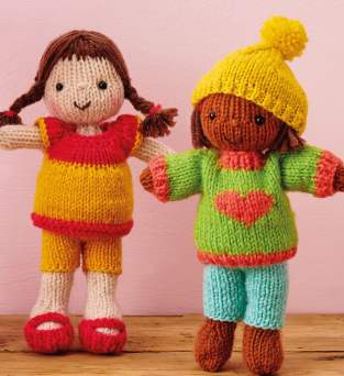 Dress Up Dolls and Dolls’ Clothes Knitting Pattern Knitting Pattern
