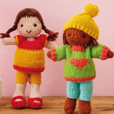 Dress Up Dolls and Dolls’ Clothes Knitting Pattern Knitting Pattern