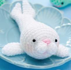Amigurumi seal and mouse Knitting Pattern