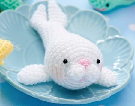 Amigurumi seal and mouse Knitting Pattern
