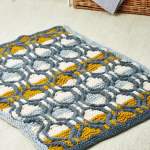 Super Chunky Cable Rug Knitting Pattern
