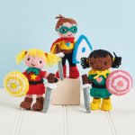 Superhero Toy Set Knitting Pattern Knitting Pattern