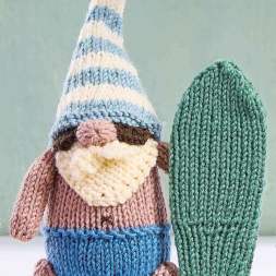 Surfer Gonk Knitting Pattern | A Year of Gonks Knitting Pattern