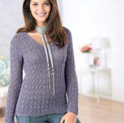 Sparkly Sweater Knitting Pattern