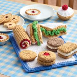Afternoon Tea Food Playset Knitalong
