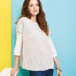 Lacy Swoncho Knitting Pattern Knitting Pattern