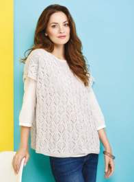 Lacy Swoncho Knitting Pattern