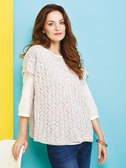 Lacy Swoncho Knitting Pattern