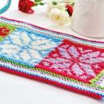 Snowflake Table Runner Knitting Pattern
