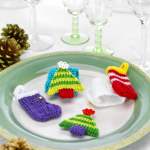 Quick Christmas Table Decorations Knitting Pattern Knitting Pattern