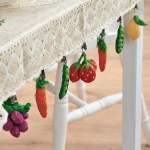 Fruit and Vegetable Table cloth weights Knitting Pattern