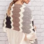 Tassel shawl Knitting Pattern