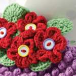Floral Cosy Set Knitting Pattern