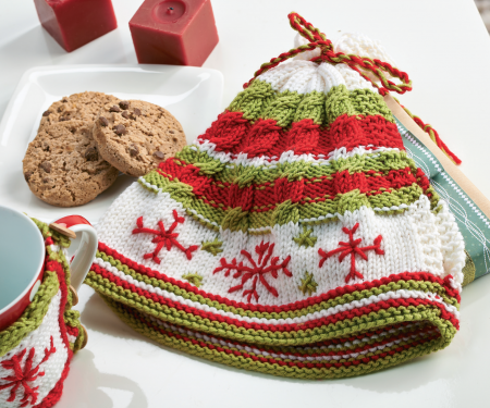 Christmas kitchen cosies Knitting Pattern