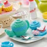 Tea Party Play Set Crochet Along: Part One Knitting Pattern