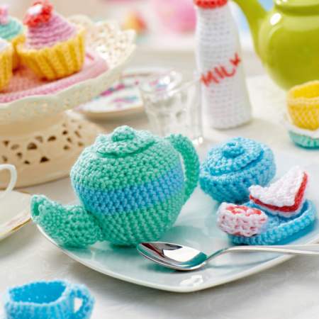 Tea Party Play Set Crochet-Along: Part One crochet Pattern