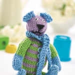 Easy Stripy Teddy Bear Knitting Pattern Knitting Pattern