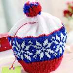 Teen Snowflake Hat Knitting Pattern