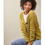 Textured Waterfall Cardigan Knitting Pattern