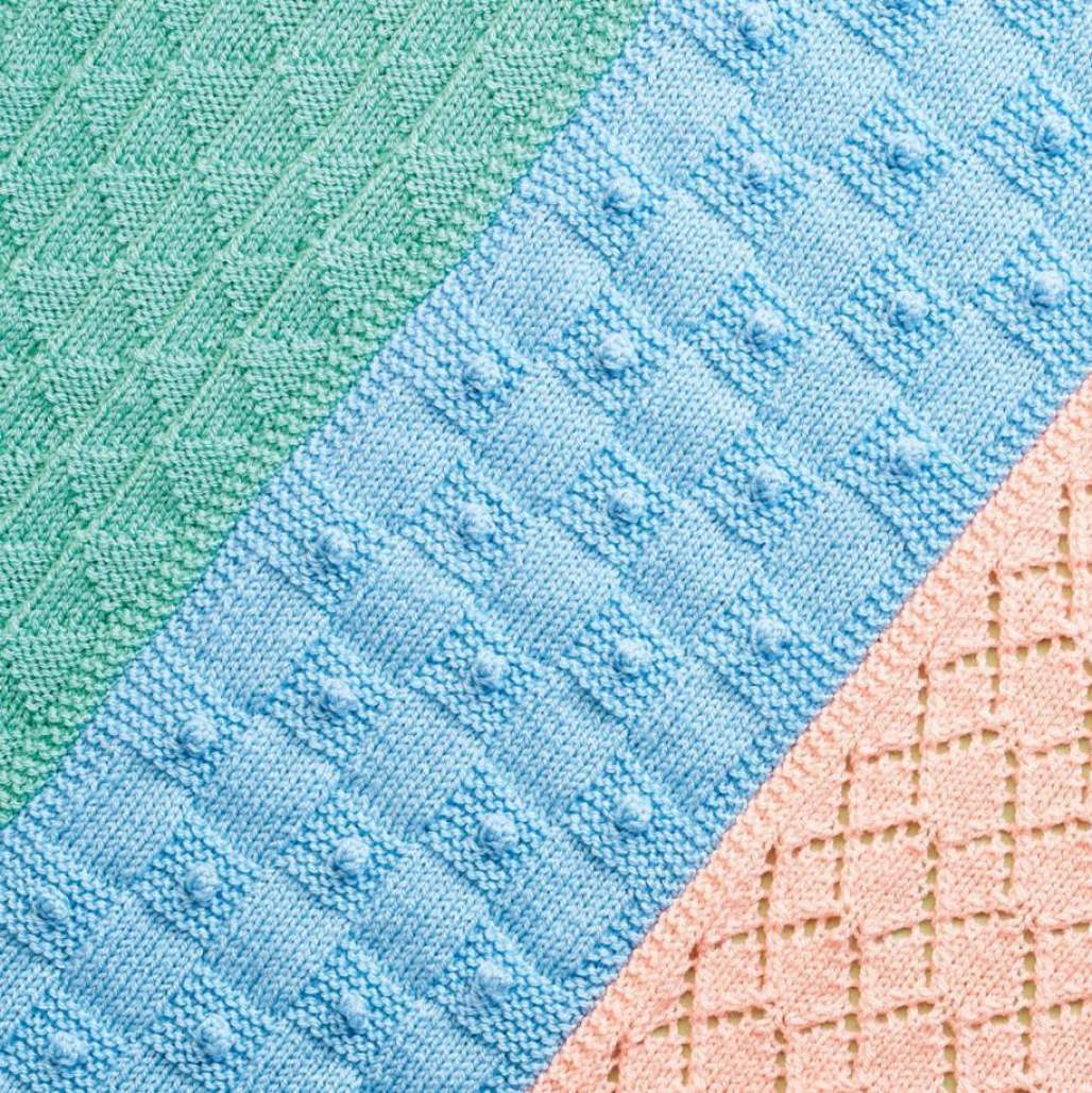 Textured gift blanket part five