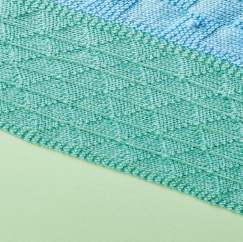 Textured gift blanket part six Knitting Pattern