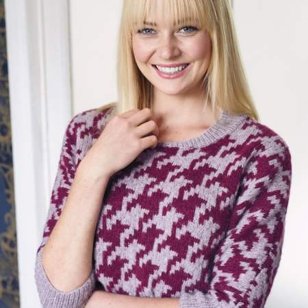 Textured jumper Knitting Pattern