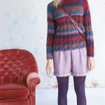 Textured knit jumper Knitting Pattern