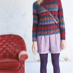 Textured knit jumper Knitting Pattern