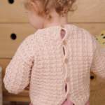 Textured Baby Jumper Knitting Pattern Knitting Pattern