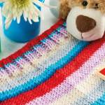 Toddler’s Stripy Shorts Knitting Pattern