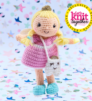Tooth Fairy Doll Crochet Pattern Knitting Pattern