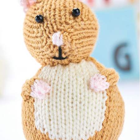 Toy hamster Knitting Pattern