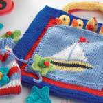 Travel Bag And Games Set Knitting Pattern Knitting Pattern