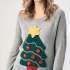 Christmas Tree Appliqué Patch Knitting Pattern Knitting Pattern