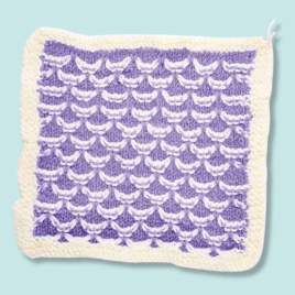 Spring Meadow Blanket Knitalong Part Five: Shell and Trellis Knitting Pattern