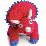 Triceratops Dinosaur Toy Knitting Pattern Knitting Pattern